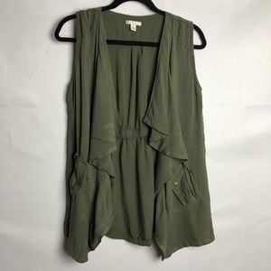 Sleeveless Cardigan/Vest